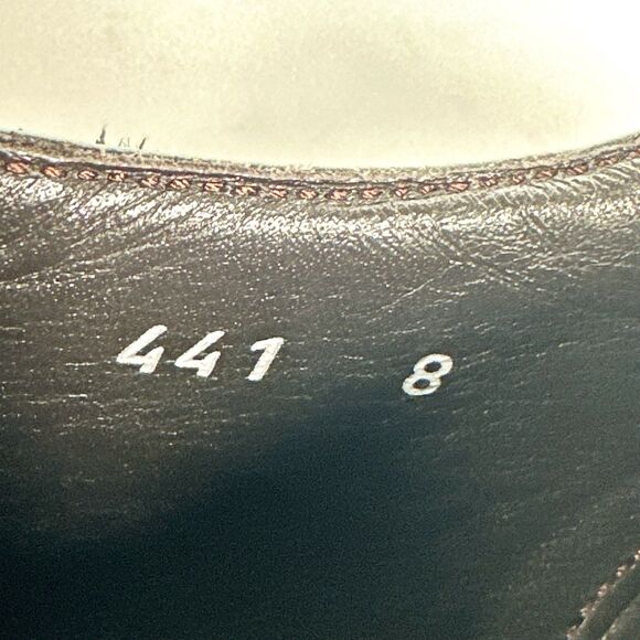 To Boot New York Shoes Mens Size 8 Black Leather Oxford Wing Tip Dress Lace Up main image 11